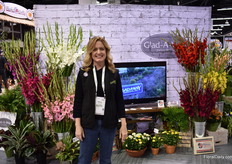Bonny Doligherty of Glad-A-Way, , a Calofornian Gladiolus farm that covers more than 550 acres in the rolling hills of the Santa Maria Valley. The peak production season is April through December.