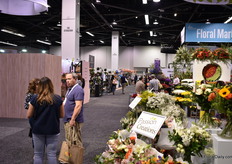 The exhibition floor. 