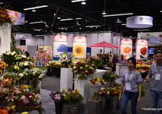 The exhibition floor. 