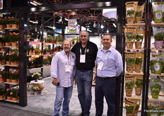 Nick Bovaro, Robert Bruno and Cameron Kent of Rocket Farms. They grow all kind of potted plants and herbs and ship them nation wide. They are the 3rd largest supplier of potted plants in the US - with 100 acres of greenhouse.