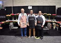 The team of Fiorentina Flowers, a Ecuadorian 23ha rose grower looking to expand markets by supplying supermarkets as well. North America and Europe are their main export markets.