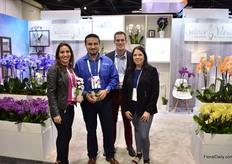 The team of Silver Vase, an orchid and bromelia grower.