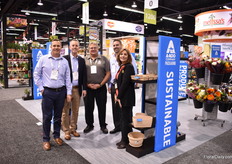 The team of A-Roo presenting their sustainable solutions. 