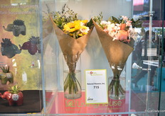 The bouquets of Natural Flowers. 