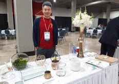 Derick Dai Senior Account Executive from W.G.V International wholesale glass vases.