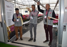 And the greenhouse is officially open!