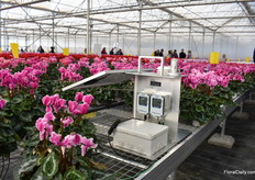 The datalogger. Everything is being tracked and all data will be collected and used in the cultivation.