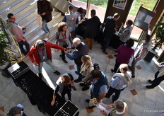As the guests came from all over the world, translation devises were handed out.