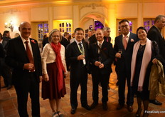 A large team of Ball was also present. Here part of the team; Roberto Berginton of Ball Brazil, Anna Ball, Kim Si-ok of Ball Korea, Minoru Ito of MNB Flora, Weidong Zhang and Hongxia Sun of Ball Centory in Dalien (China).