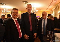 Heinrich Dressler of Taspo and Gartnerbörse, Voljker Schevel of Volmary and Friedrich Wolfschmidt of Wolfschmidt Jungpflanzen.