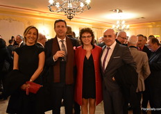 From Spain: Sarah Martin and Juan Noriega of Viveros Pereira and Charo Tejedor and Manolo SImo of Simo Tejedor Cultivos. 