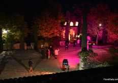 Going to the diner area.