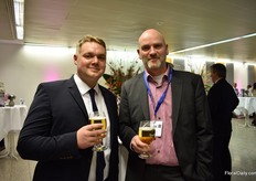 Markus Hemmje of Hemmje Pflanzen with Ron van der Ploeg of FCI - Founding partner of the event.
