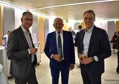 Peter Bakker of Plantion, Gijs Kok and Yme Plasma of Royal FloraHolland.