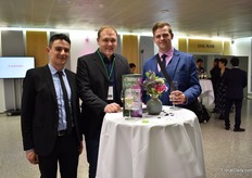 Victorio Santarpio of Del Golfio from Italy, Christian Willeke of Willeke Blumen and Christoph Gleisser of Taspo.