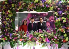 Hongmez of Lehei GmnH on Germany and Hongmei Horti Co in China with Zhang Yinchao of CFA and Miaofu Sun - nominated in the category Finished Plants and Trees.