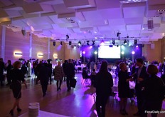 The dining area opened its doors.