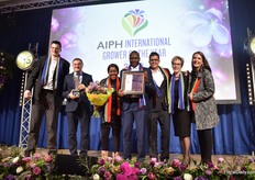 The category Finished Plants and Trees was presented by Hatay Expo in Turkey and the Major of this city, which is one of the oldest cities in Turkey handed out the award. The bronze award went to LVG South Africa.