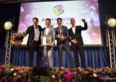 The golden award in the category Sustainability went to Anthura (with Michael Nordlohne)
