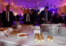 And the evening continued with a dessert.