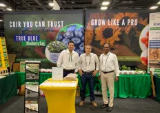 "It looks like covid never happened," Sam Ahilan with Fibredust shares from the first day of the well-visited show. On his own blueberry farm, he's perfected the growth media for the berries and the market response is great. 