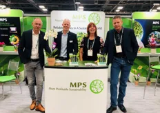 The team of MPS, from left to right: Remco Jansen (Commercial Manager), Arthij van der Veer (Area Manager North & South America) Charlotte Smit (Regional Coordinator MPS North America), John Thomas (Sales Coordinator).