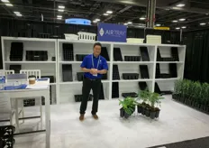 Blackmore Company presented their Air Tray brand, a recently launched line of root air pruning trays.