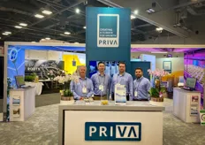 Of course Priva is present: From left: Dave Patterson, Stephen Hirashima, Maarten Hartong and Cesar Salaverria
