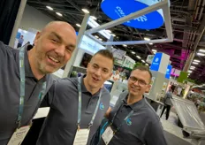 Do you have to be tall to join the VB team? Not sure, but seeing how well Nanne Bentvelzen fits between Edward Verbakel (left) and Bart Kester (right), you might think so. Last year he joined the VB team as Technical Sales Manager Export and there are great projects coming his way.
