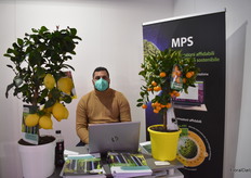 Antonio Fracassi at the MPS stand.
