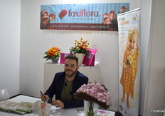 Lello Scalas of Faxiflora, an online service that delivers flowers at home for any occassion.