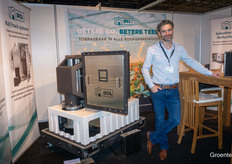 Joris Janssen of DCL. The company offers catalysts for flue gas cleaning.