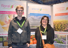 Jeroen van Roy and Carla Siongers of Thomas More. 