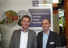 Jille Goedknegt (GreenQ) and Jeroen van Buren (DLV Plant)