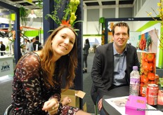 A part of our team: Marjolein Remmelzwaai and Rudolf Mulderij.