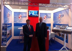 Mayor of Westland (the Netherlands) visited the stand of Debets-Schalke.