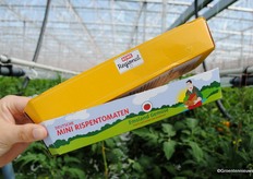 Both the packaging of retailer Rewe and the Emsland Gemuse packaging, provides information on the origin of the tomatoes. Important in the cultivation for regional markets that harvesting is done when fruits are fully ripe.