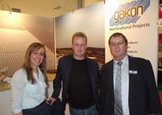 Pauline Komoronska, Berry Koppert and Hen van Gaalen of Gakon.