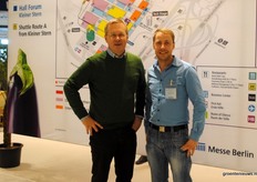 Spotted in the hallways: Dirk Mühlenweg, Knauf, with Christoph Stegemann, Kleeschulte.