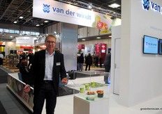 Huib Burggraaf, Van der Windt Verpakking, with the biobased verpakkingsoplossingen