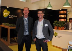 René van Meijel and Edwin van Antwerpen used to be colleagues at Enza Zaden.