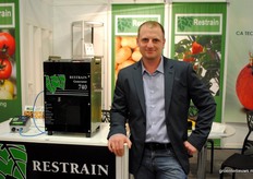 James Clayton with the Restrain Generator