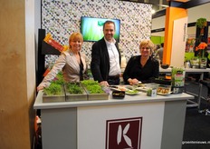 Jolanda Baan, Marc Bonsmann and Nicole den Toom, Koppert Cress