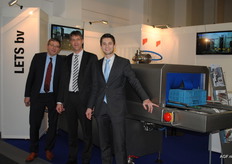 Johan Leffers, Guustaaf Hoekstra, Herman van Losenoord (Lets).