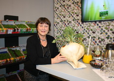 Fortunatly for Koppert Cress, Liesbeth Boekestein can't really leave the company