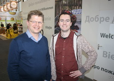 Theo van Noord and Anco van Alphen, tomato grower Noordhuys Tomatoes