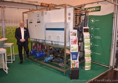 Jan Vos, Priva, in the Cogas booth