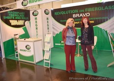 Titiana Magni, Magniplast, specializes in fiberglass sheets and rolls