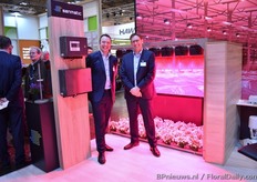 "Morten Krage & Johnny Rasmussen, showing the Senmatic fixtures. "Powerfull and completely controllable."