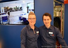 Sabrina Kortekaas and Joshua Beuk of Javo